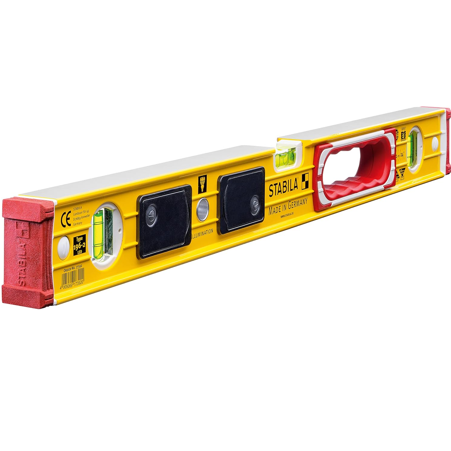 Stabila 196-2 LED 17392 Spirit Level